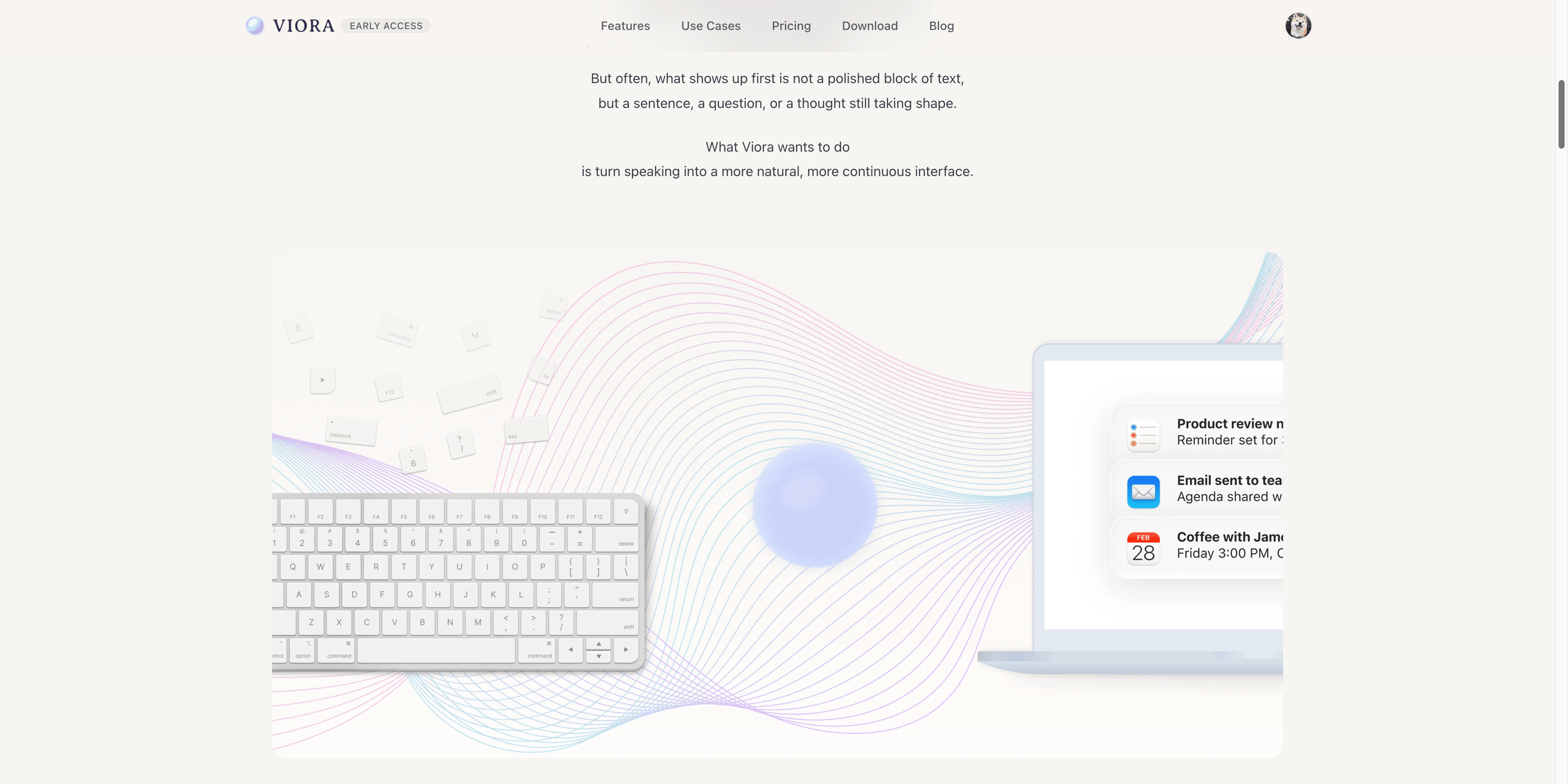 Viora write, edit, ask, and do workflows on a Mac